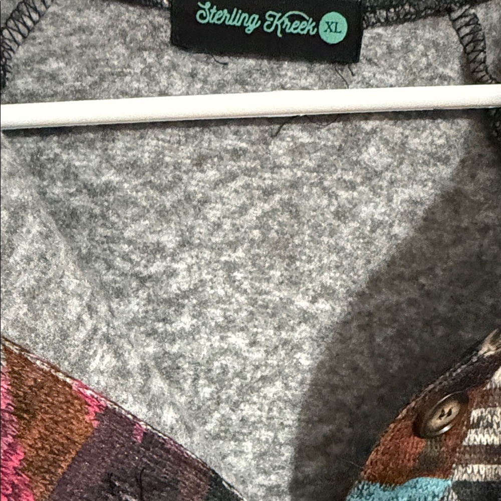 Ladies Aztec Multicolor Patterned pull over - Picture 4 of 6